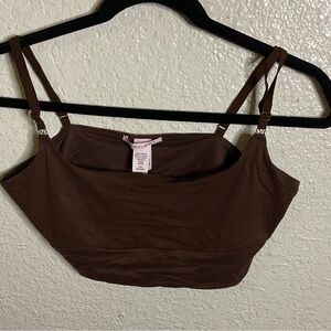 Victoria's Secret Chocolate Brown Bra Top